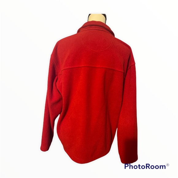 Alpine Tek Palmetto’s Red Fleece Zip Up Jacket Unisex Size M - Picture 2 of 9